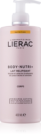Lierac Body-Nutri+ Barojošs ķermeņa pieniņš