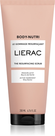 Lierac Body-Nutri The Resurfacing Scrub tělový peeling s regeneračním účinkem