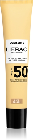Lierac Sunissime The Tinted Sun Fluid SPF50+ tónovací fluid SPF 50+