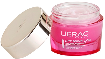 Lierac Liftissime gel crema pentru refacerea densitatii pentru gat si decolteu