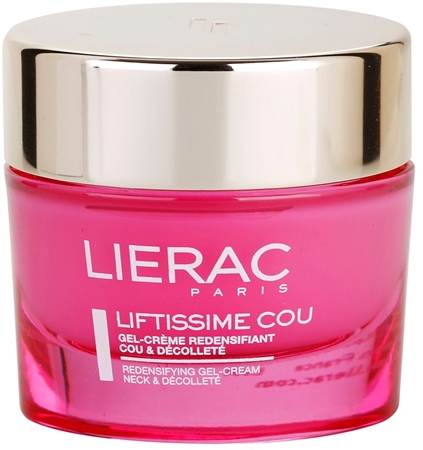 Lierac Liftissime gel crema pentru refacerea densitatii pentru gat si decolteu