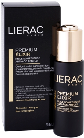 Lierac Premium elixir luxuoso com óleos hidratantes anti-idade de pele