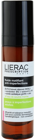 Lierac Prescription mattierendes Fluid für problematische Haut, Akne