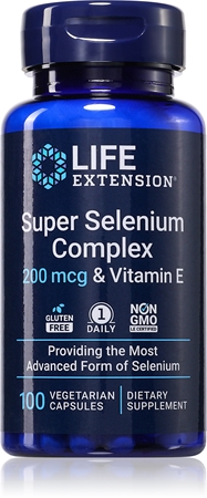Life Extension Super Selenium Complex kapsułki dla prawidłowego funkcjonowania organizmu i dobrego stanu włosów i paznokci