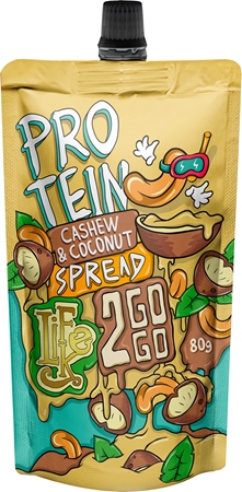 LifeLike Protein cashew coconut proteinová pomazánka