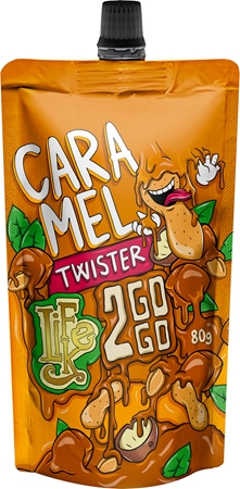 LifeLike Twister Caramel ořechová pomazánka