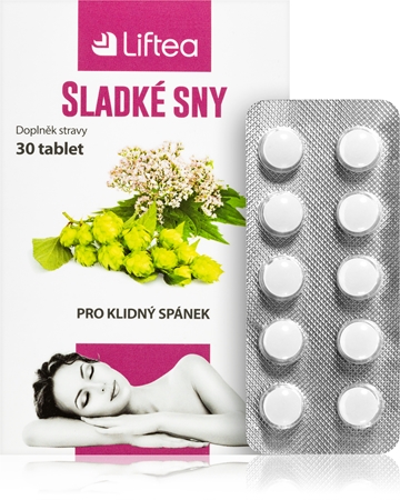 Liftea Sladké sny tablety pro klidný spánek