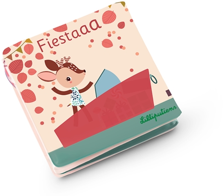 Lilliputiens Bath Book Fiesta libro para el baño