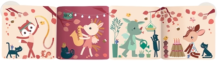 Lilliputiens Bath Book Fiesta bog til vand