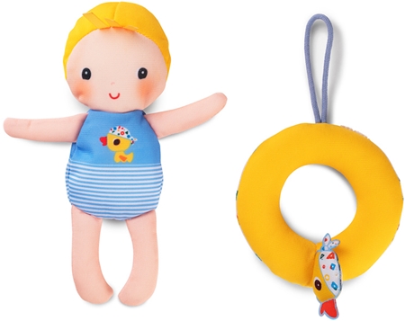 Lilliputiens Bath Doll Gaspard bath toy