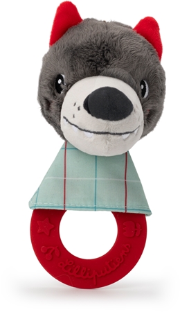 Lilliputiens Teething Rattle Louis dentaruolo