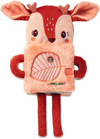 Lilliputiens Cuddle Book Stella librito educativo en colores de alto contraste