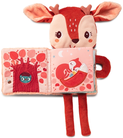 Lilliputiens Cuddle Book Stella librito educativo en colores de alto contraste