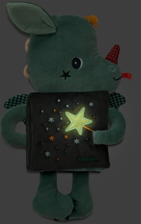 Lilliputiens Cuddle Book Joe carte educativă contrastantă