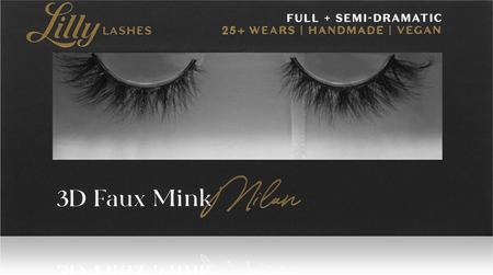 Lilly Lashes 3D Faux Mink umelé mihalnice