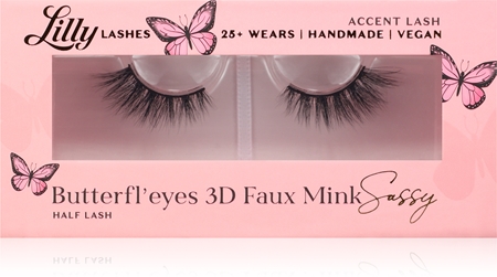 Lilly Lashes Butterfl'eyes Faux Mink Half Lash tekoripset