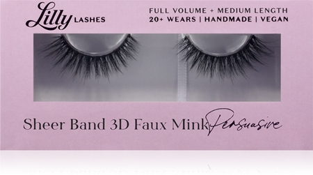 Lilly Lashes 3D Faux Mink umelé mihalnice