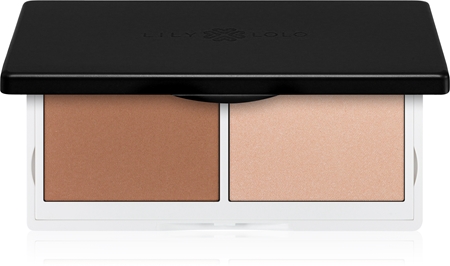 Lily Lolo Sculpt and Glow Palette mit Kontur- und aufhellenden Schatten