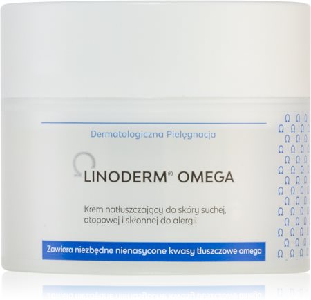 Linoderm Omega Face Cream creme facial para pele seca a atópica