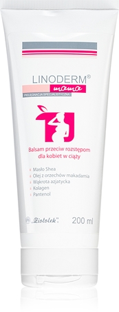Linoderm Mama Stretch Marks Care body cream to prevent stretch marks for pregnancy