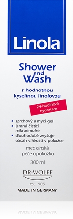 Linola Shower and Wash gel doccia ipoallergenico