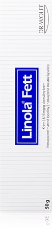 Linola Linola-Fett krém 8,15 mg/g dermálny krém pre veľmi suchú citlivú a atopickú pokožku