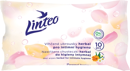 Linteo Personal hygiene nedves törlőkendők intim higiéniára