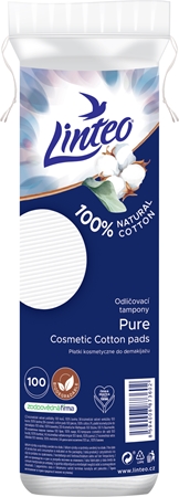 Linteo Natural Cotton Pads vatos lapeliai