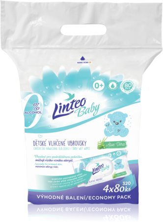 Linteo Baby Pure & Fresh sanfte Feuchttücher für Kleinkinder Großpackung
