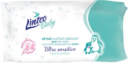 Linteo Baby Ultra Sensitive sanfte Feuchttücher für Kleinkinder