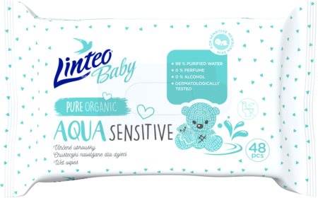 Linteo Baby Aqua Sensitive salviette umidificate per bambini