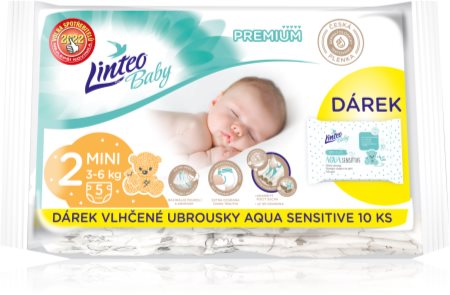 Linteo Baby Premium Mini disposable nappies