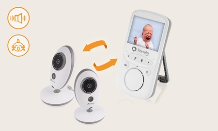 Lionelo Care Babyline 5.1 niania elektroniczna z kamerą