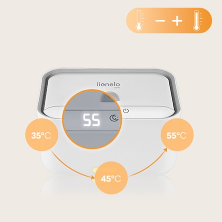 Lionelo BabyBliss wet wipe warmer