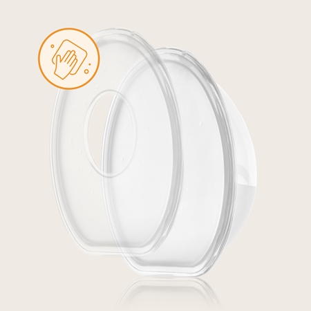 Lionelo Milky Simple breast shells