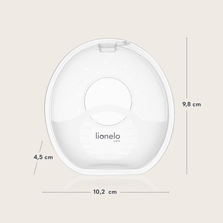 Lionelo Milky Simple breast shells