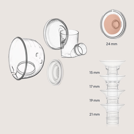Lionelo Fidi Free Simple breast pump replacement part set