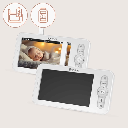 Lionelo Babyline 9.2 AI Moniteur vidéo numérique pour bébé