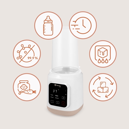 Lionelo Thermup 3.0 bottle warmer and steriliser