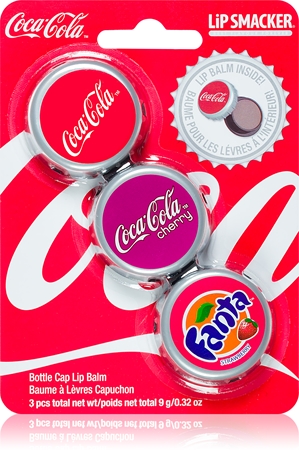 Lip Smacker Coca Cola ajakbalzsam 3 db
