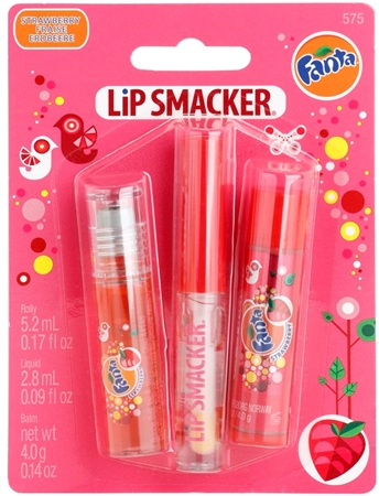 Lip Smacker Coca Cola Fanta kosmetická sada II.