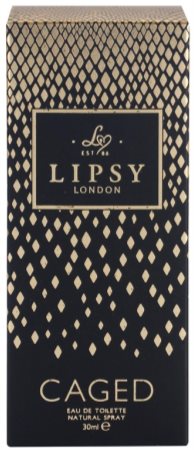 Lipsy London Caged perfume Eau de Toilette 30 ml 1 fl oz Rare discontinued