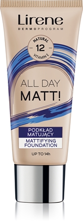 Lirene ALL DAY MATT! матуючий флюїд для стійкого ефекту
