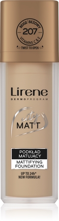 Lirene City Matt Mattifying Liquid Foundation with smoothing effect