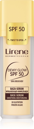 Lirene Base Dewy Glow sérum éclat SPF 50