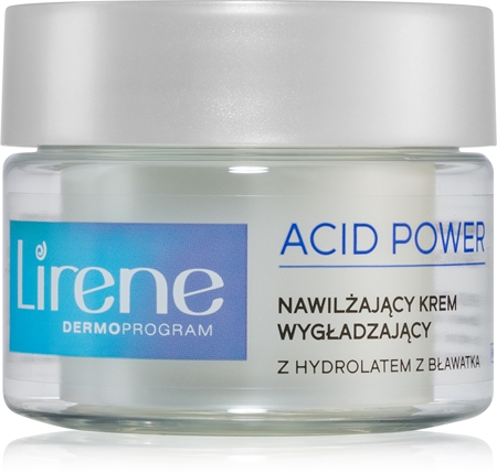 Lirene Acid Power creme hidratante para suavizar contornos do rosto