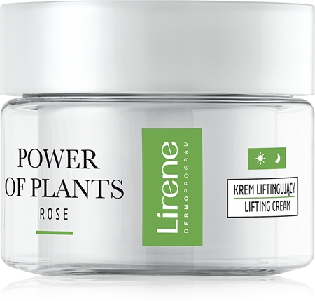 Lirene Power of Plants Rose Lifting Cream with smoothing effect