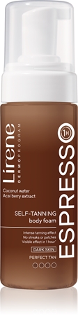 Lirene Perfect Tan Bronzing Body Foam for Dark Skin for face and body