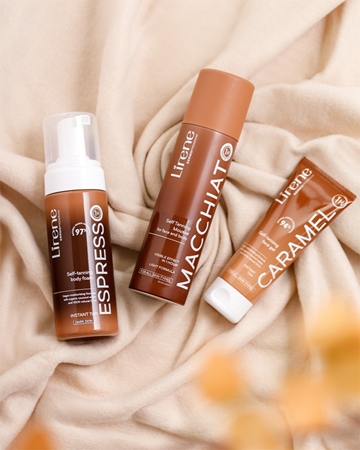 Lirene Perfect Tan mousse auto-bronzante pour peaux foncées visage et corps