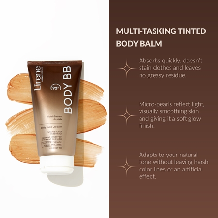 Lirene Perfect Tan Body Balm for an instant bronze glow